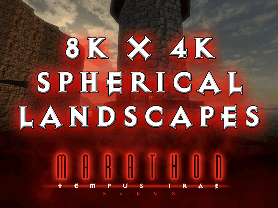 8K x 4K Spherical Landscapes